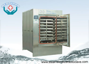 Pass Through door Autoclave Steam Sterilizer With Temperature Sensor and Pressure Transducer