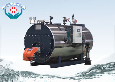 Horizontal Industrial Steam Boiler Wet Back Oil Steam Boiler With Alarm Interlock